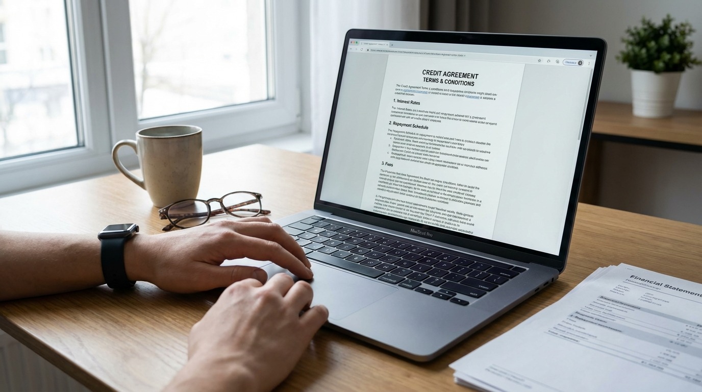 découvrez comment lire facilement les conditions générales d’un crédit en ligne pour mieux comprendre vos engagements et éviter les mauvaises surprises.